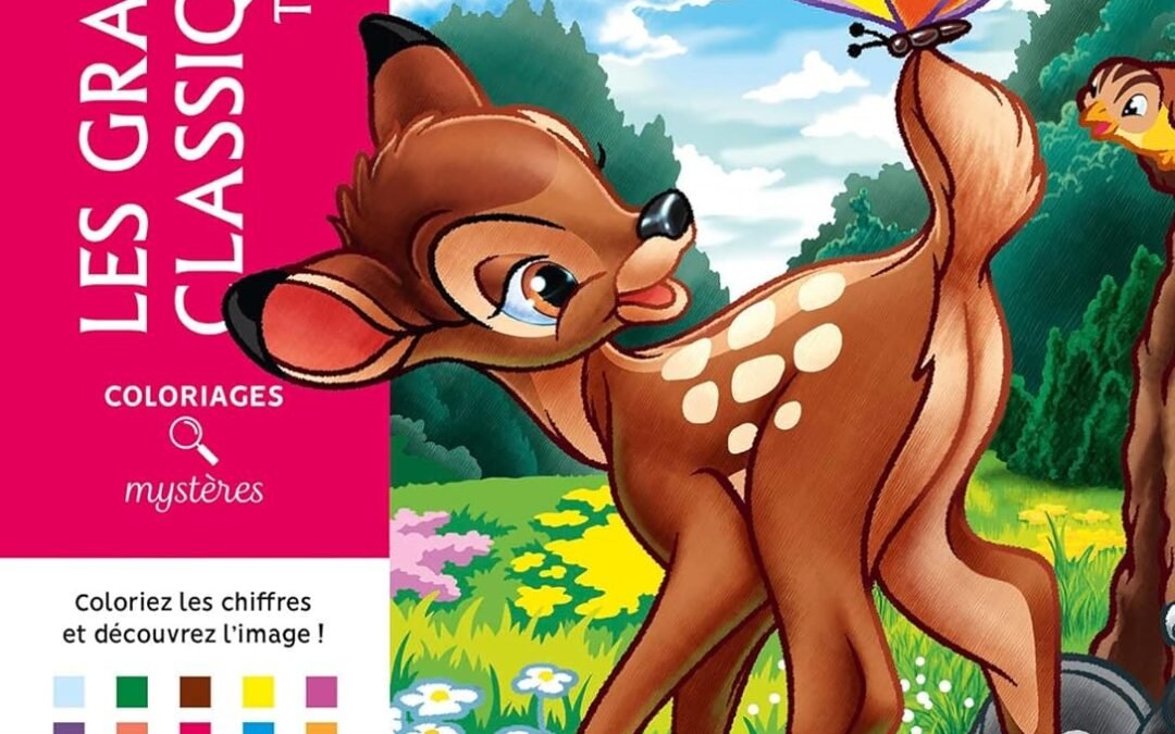 Coloriages mystères Disney – Les Grands classiques Tome 11