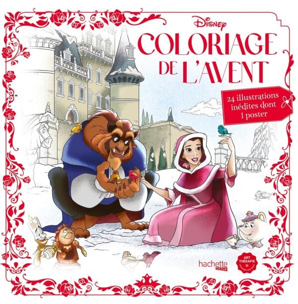 Coloriage de l'Avent Disney