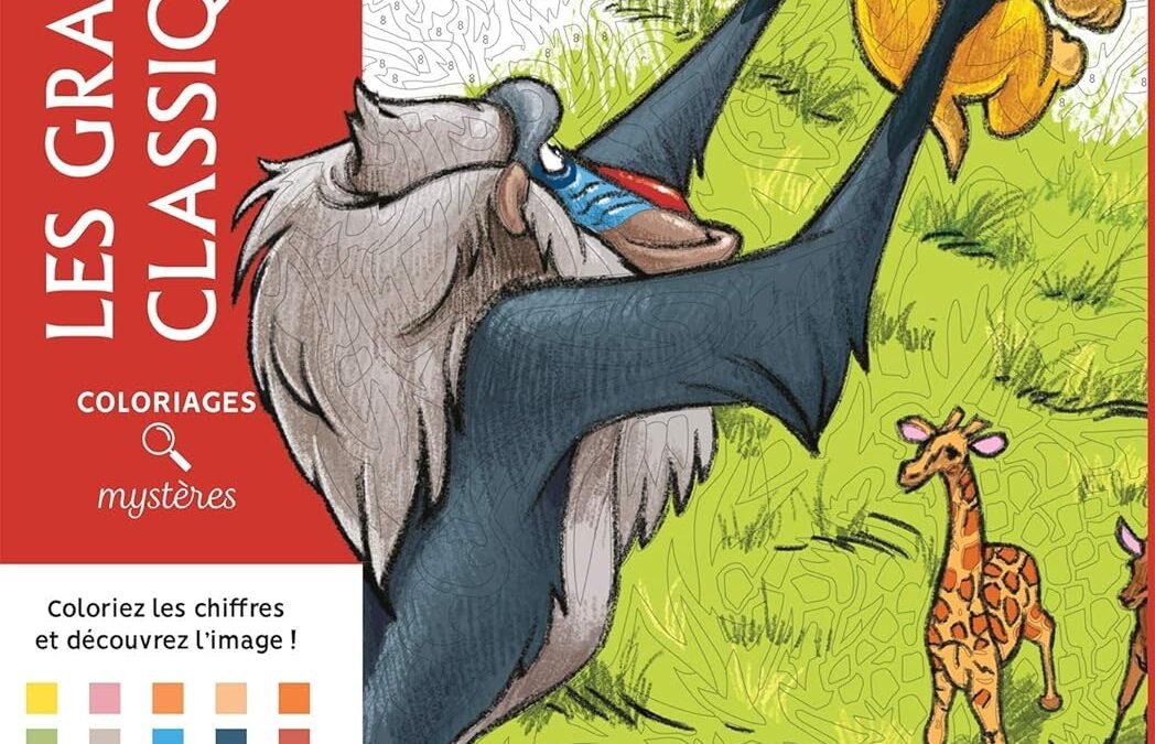 Coloriages mystères Disney – Les Grands classiques Tome 1 (Oct 2015)