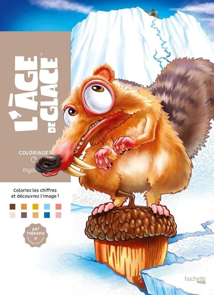 Coloriages mystères - L'Âge de glace - Jérémy Mariez