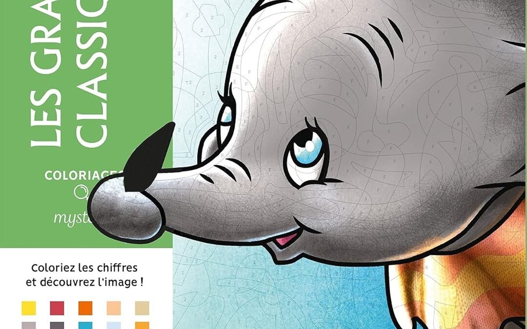 Coloriages mystères Disney Les Grands Classiques Tome 7