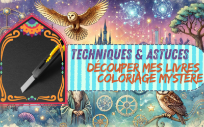 Découper ses livres de coloriage mystère : Astuces et conseils pratiques