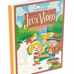 livre coloriage jeux video