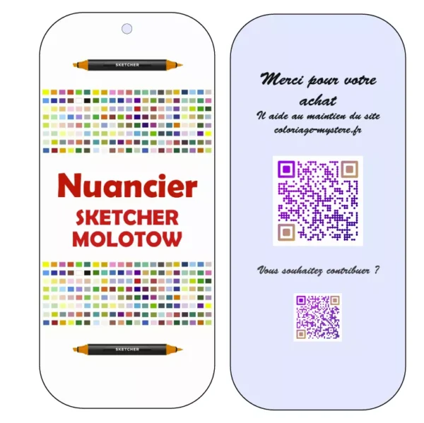 Nuancier Molotow Sketcher – Marqueurs Double Pointe Durables – Outil Indispensable pour Artistes et Coloristes – Image 2