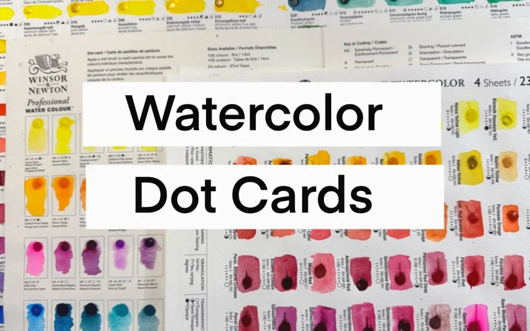 Pourquoi j’aurais dû découvrir les Dot Cards d’Aquarelles plus tôt 