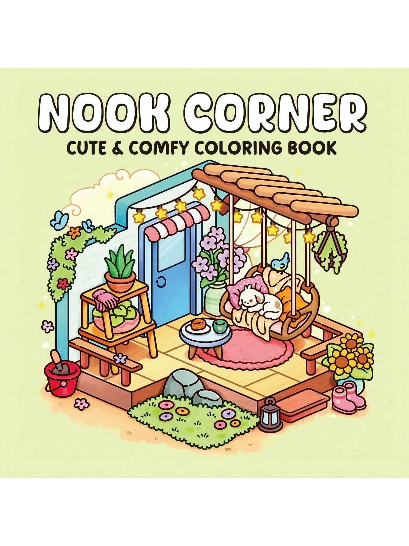 Couverture Coco Cozy Easy Coloring Book