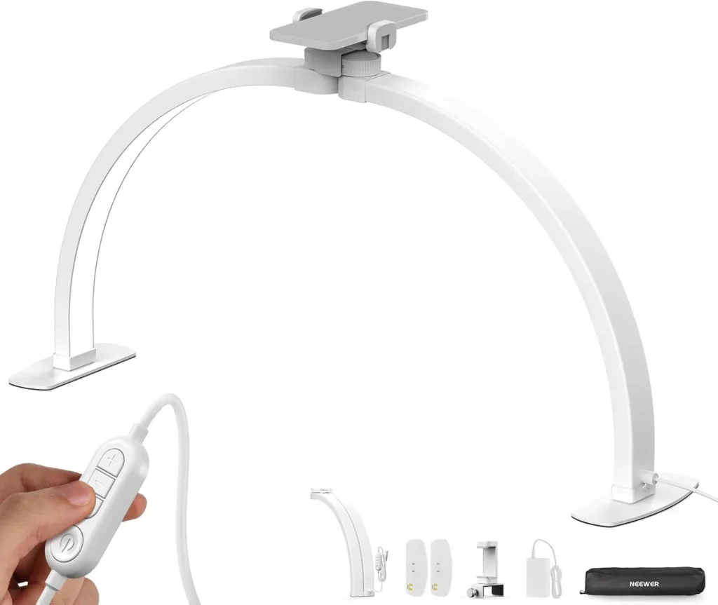 Lampe Demi-Lune LED 36W – Spécial Coloriage et Loisirs Créatifs