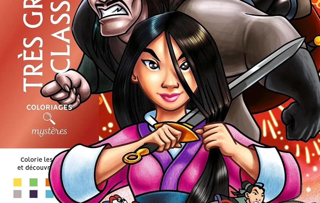 Coloriages mystères Disney en XXL – Très grands classiques