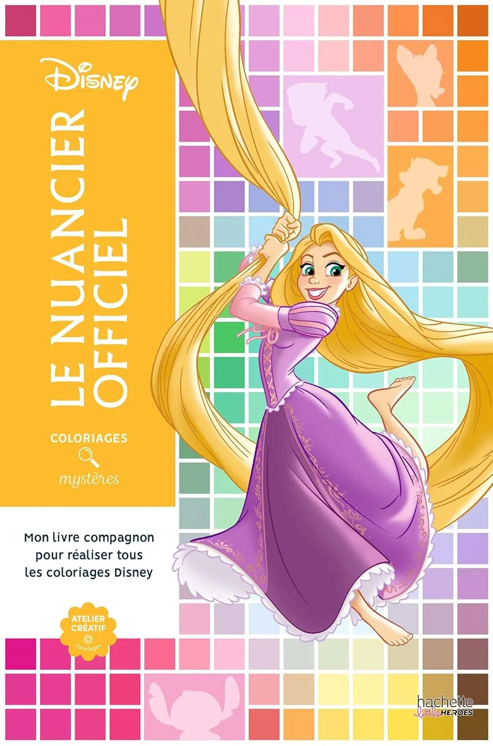 Le nuancier officiel Disney - coloriages mystères